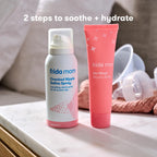 Frida Mom Nipple Cream and Saline Spray Set, Breastfeeding Essentials, 2pc