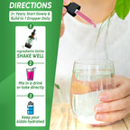 Zeolite Detox for Kids Liquid Drops - Advanced Clinoptilolite with Pure Vitamins B12 & D - Kids Gentle Body Daily Cleanse Focus & Speech Extra Clinoptilolite Zeolite Drops Detox Cleanse Supplement 2oz