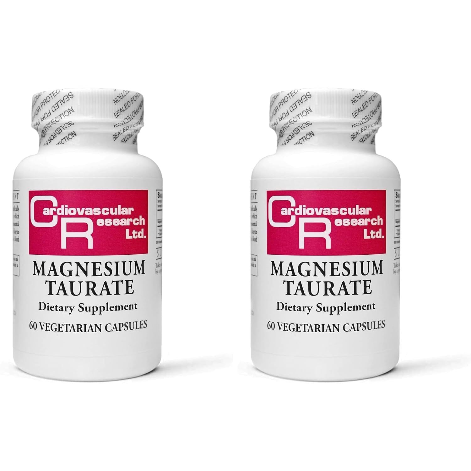 Buy now Cardiovascular Research Magnesium Taurate 125 mg, Creamy White, 180 Capsules (MAGT2) 60 Count (Pack of 2) at indiglob india