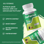 Defenox Capsules, Official Defenox Supplement Pills - Maximum Strength, All Natural Keto Capsule to Sustain Active Lifestyle, Advanced Formula Defe Nox for Overall Health Support Reviews (60 Capsules)