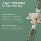 Seed PM-02 Sleep + Restore - for Adults - 30-Day Supply with Jar | Non-Habit Forming - Gentle Melatonin & Ashwagandha - Nightly Sleep Support - Vegan Capsules