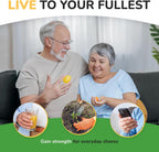 Healthy Seniors Hand Therapy Squeeze Balls for Arthritis & Carpal Tunnel