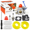 Huztl 128LD Carburetor for Husqvarna 128L 128LDX 128R 128RJ 125R 125RJ 128C 128CD Trimmer Edger 545081848 C1Q-W40A Carb w Tune Up Kit