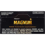 Buy now Trojan Magnum Large Size Lubricated Condoms - 12 count at indiglob india