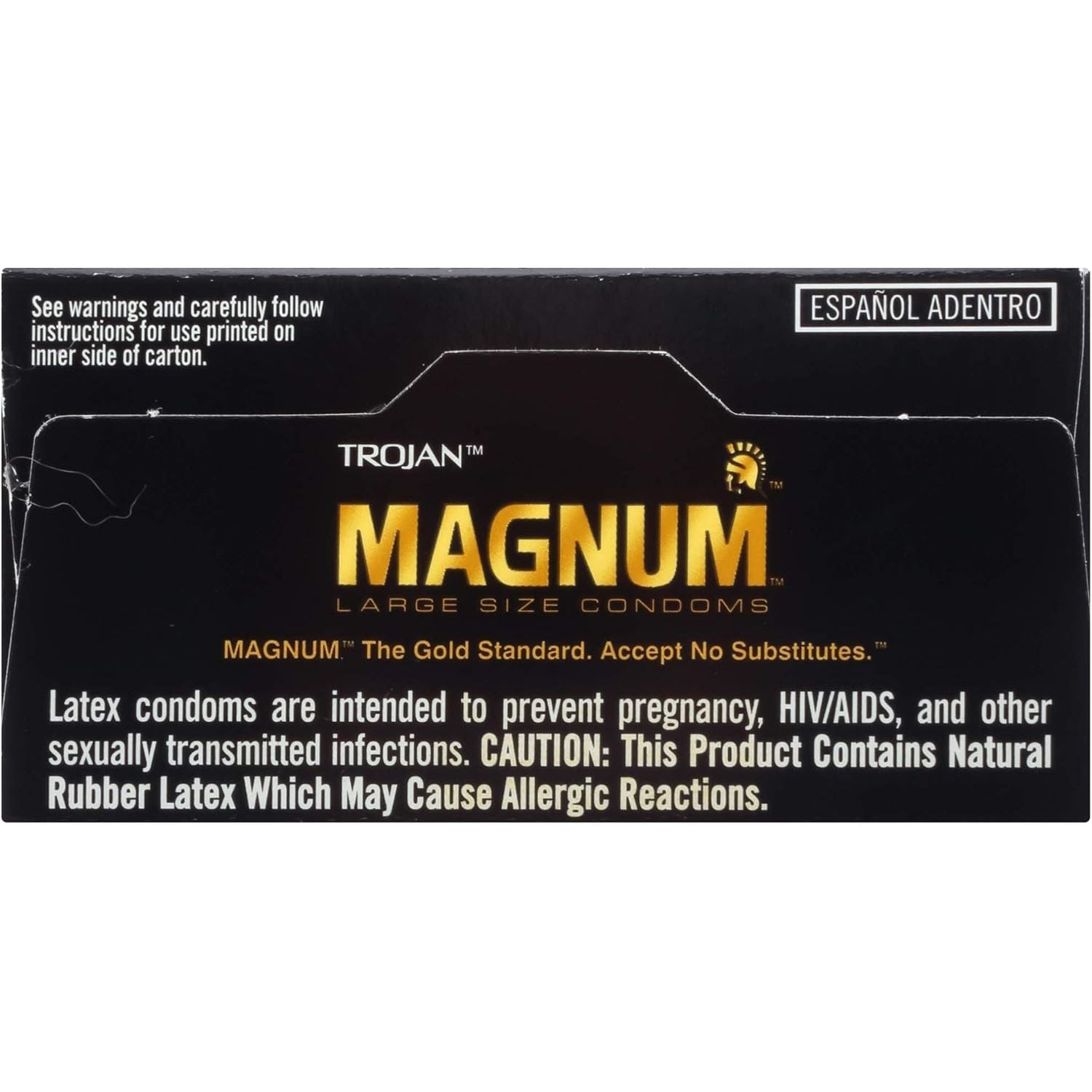 Buy now Trojan Magnum Large Size Lubricated Condoms - 12 count at indiglob india