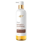 Dove Serum+Shower Oil Body Wash Soothing, 15.3 fl oz | Almond Oil & Sandalwood hydrating shower oil body wash with glycerin serum for soft, smooth skin and a soothing shower