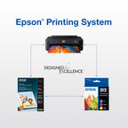 Epson 312 Claria Photo HD Ink High Capacity Yellow Cartridge (T312XL420-S) Works with Expression XP-8500, 8600, 8700, 15000