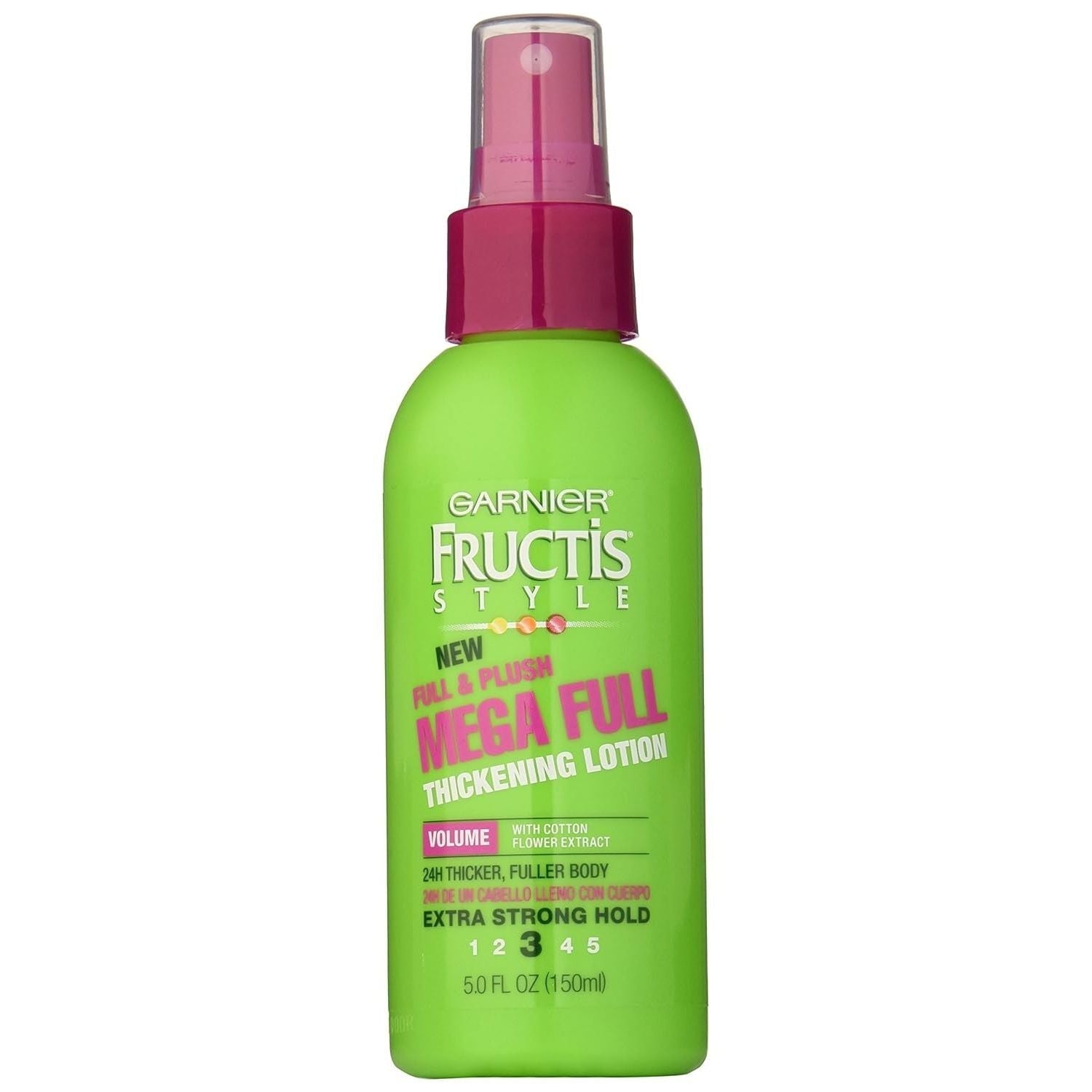 Buy now Garnier Fructis Style Mega Full Thickening Lotion, 5.0 Oz, 1 Count (Packaging May Vary) 5 Fl Oz (Pack of 1) Natural at indiglob india
