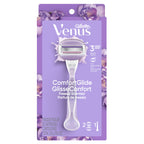 Gillette Venus ComfortGlide Freesia Women's Razor - 1 handle + 2 refills
