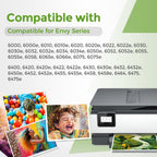 67 67XL Ink Cartridges Black/Color Combo Pack Replacement for HP Ink 67 XL