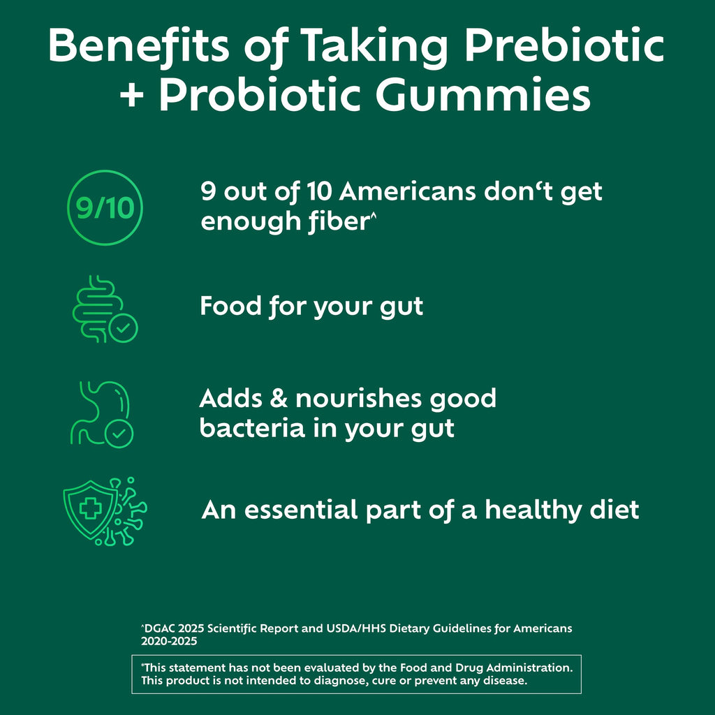 Benefiber Prebiotic Fiber Supplement Gummies, Assorted Fruit Flavor, 50 Ct | Plant-based Prebiotic Fiber, Supports Gut Health by Nourishing Good Gut Bacteria, GLP-1 Support for Digestive Health