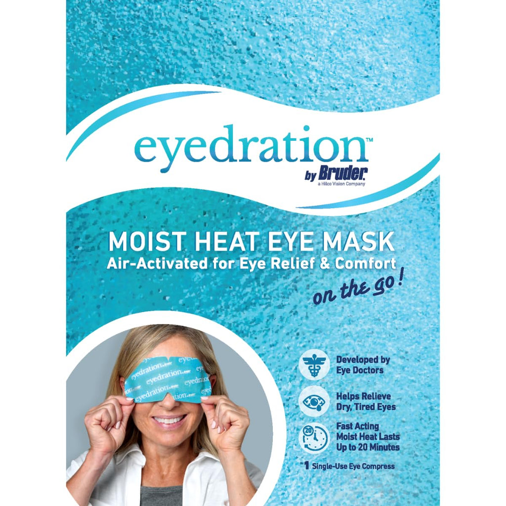 Air-Activated Eye Steam Mask - 10 Single-Use Self-Heating Warm Compresses l Dry Eye Relief Disposable Heated Eye Mask l Gentle, Soothing and Hydrating l No Microwave Needed | Convenient