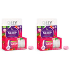 OLLY Extra Strength Sleep Fast Dissolve Tablets, 5mg Melatonin, Vegan, Strawberry - 30ct