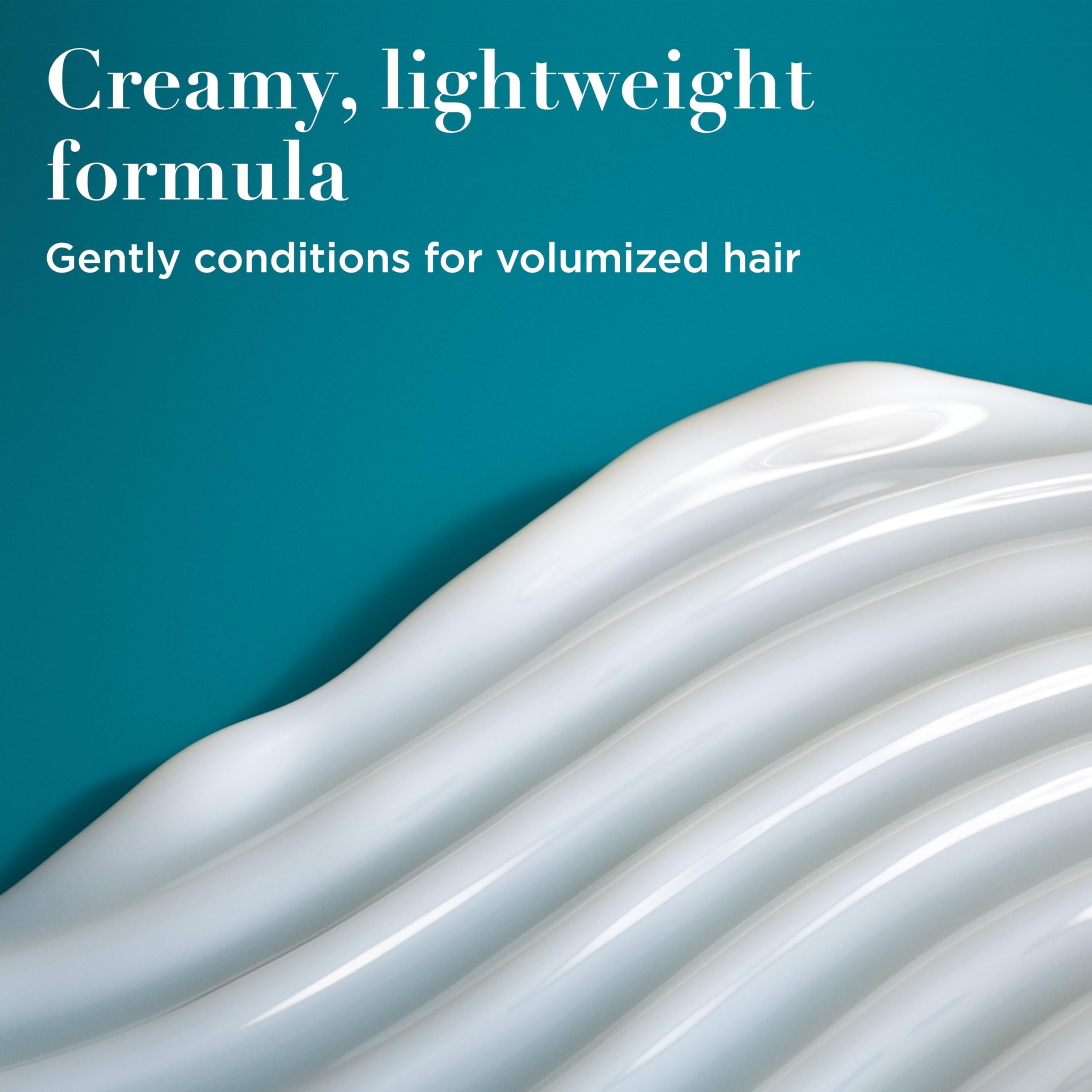 OGX Thick & Full + Biotin & Collagen Volumizing Conditioner, 13 fl oz | Nutrient-Infused, Vitamin B7 Biotin, Gives Hair Volume & Body for 72+ Hours, Sulfate-Free Surfactants