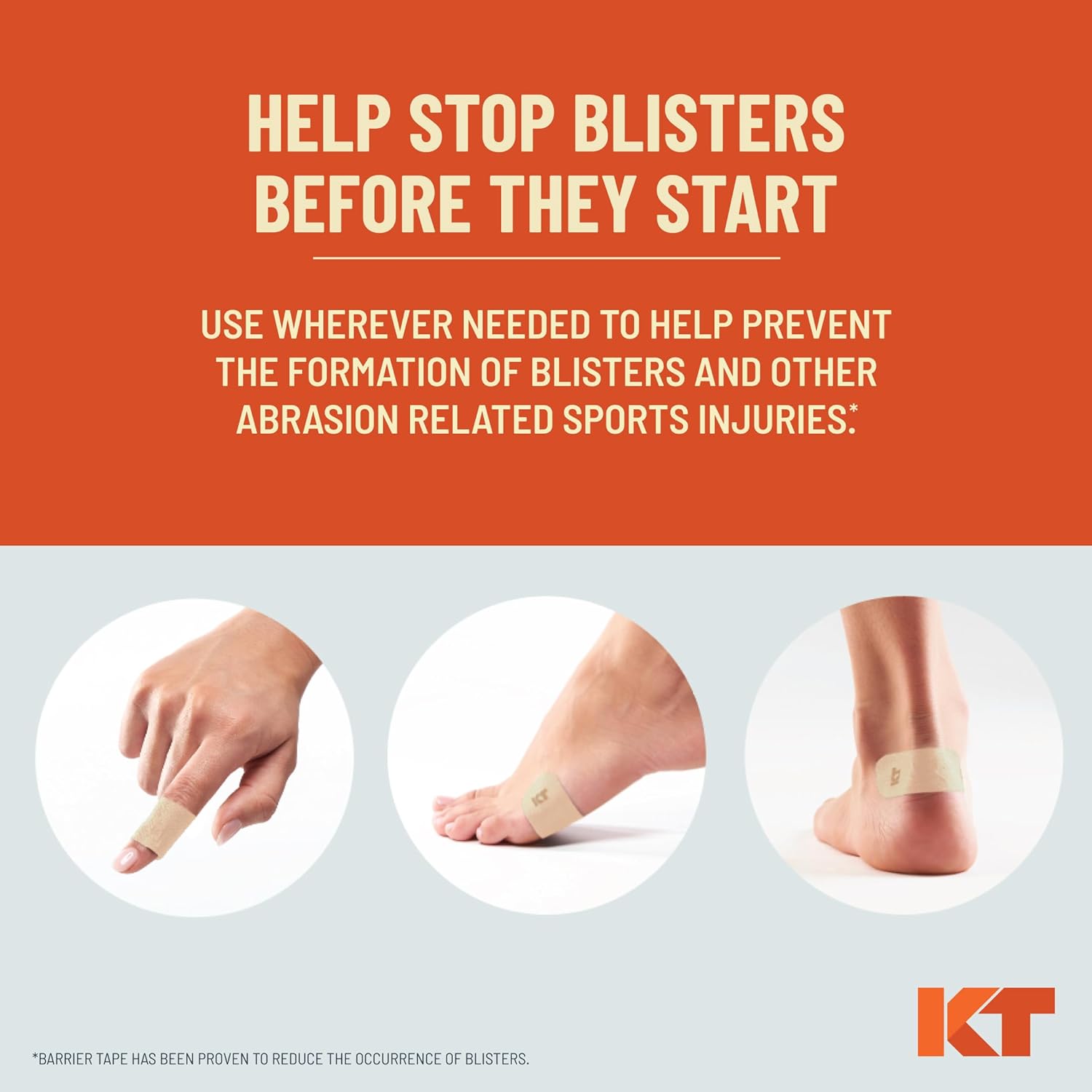 Buy now KT Health Blister Prevention Tape â€“ 30 Precut Strips for Blister Protection, Strong Adhesive, Dermatologist Tested, Ideal for Athletes and Active Lifestyles â€“ Black at indiglob india