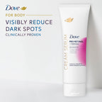 Dove Body Cream Serum Pro-Retinol + Firming Lotion for Firmness 8oz | Hydrating Lotion for Elasticity, with Collagen Peptides, Niacinamide and Antioxidants, Lightweight formula