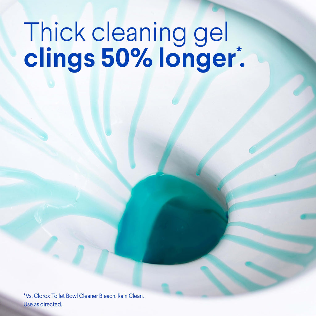Buy now Clorox Toilet Bowl Cleaner Heavy Duty Stain and Ring Remover, Arctic Clean, 24 Fl Oz., Pack of 2 at indiglob india