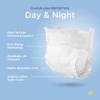 HealthyBaby Non-Toxic Diapers for Sensitive Skin - Size 1, 33 Count