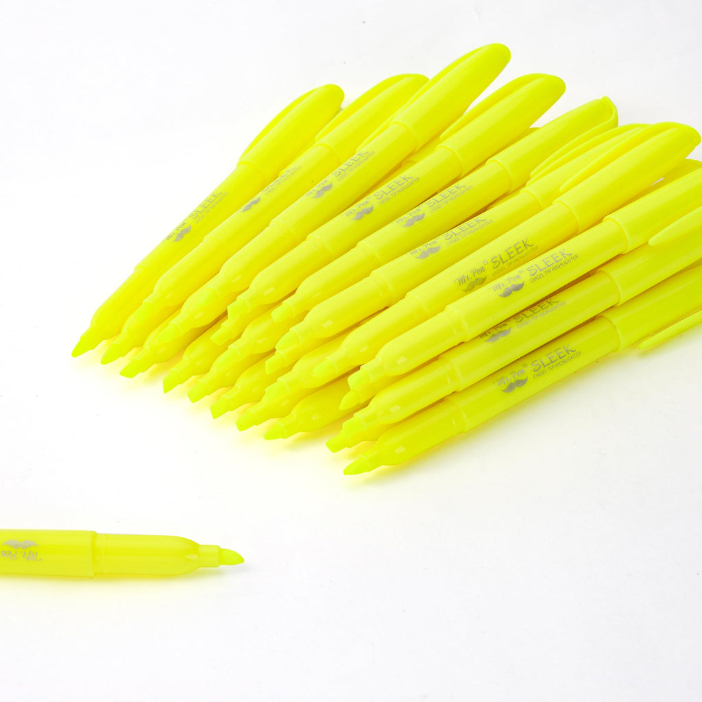 Mr. Pen- Yellow Highlighters, 30 Pack, Chisel Tip, Quick-Dry
