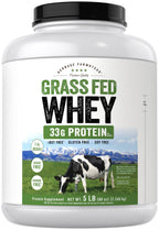 Carlyle Grass Fed Whey Protein Powder | 5lb (80 oz) | Unflavored