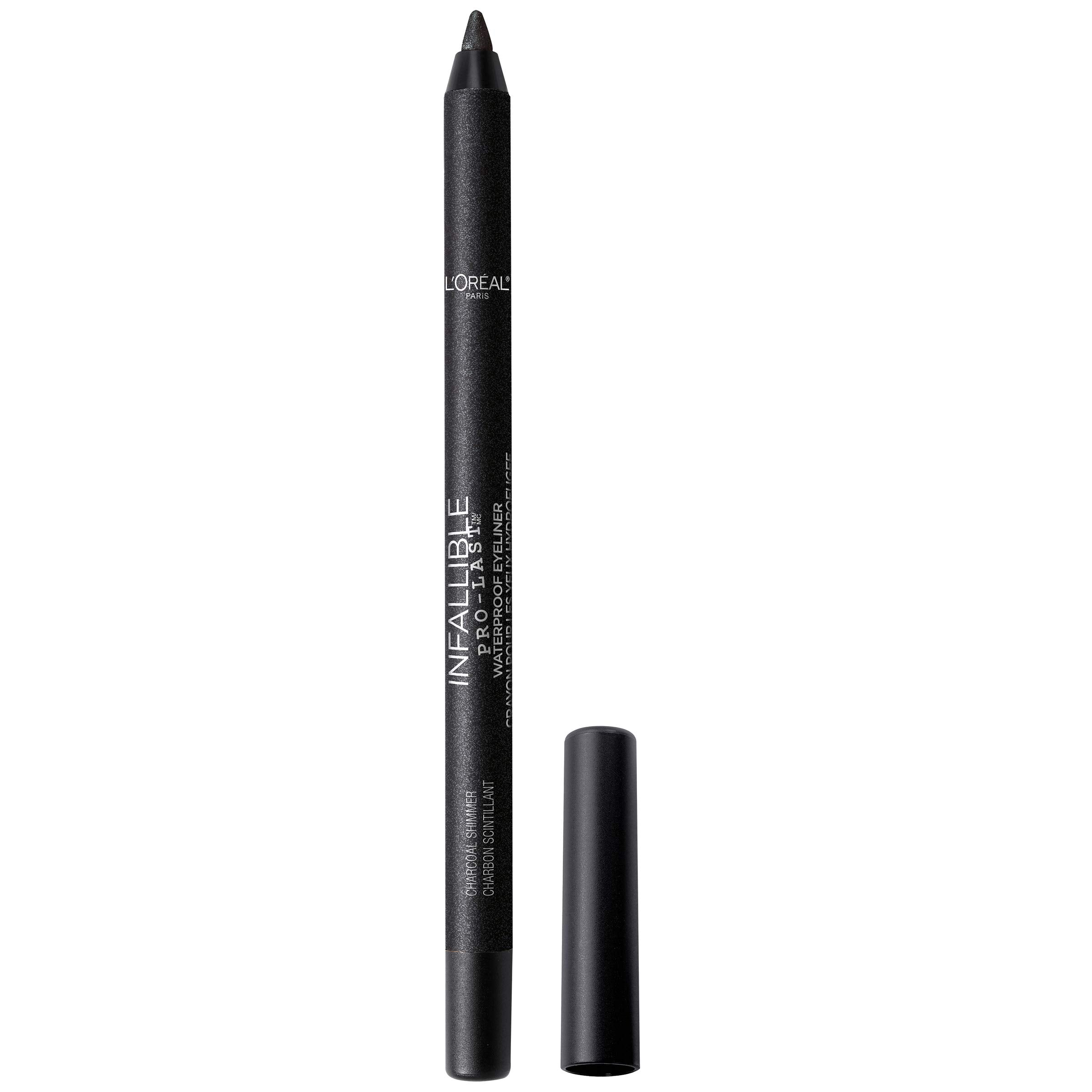 Buy now L'Oreal Paris Makeup Infallible Pro-Last Pencil Eyeliner, Waterproof and Smudge-Resistant, Glides on Easily to Create any Look, Black, 0.042 oz., 1 Count Black shimmer 1 Count (0.042 Ounce each) at indiglob india