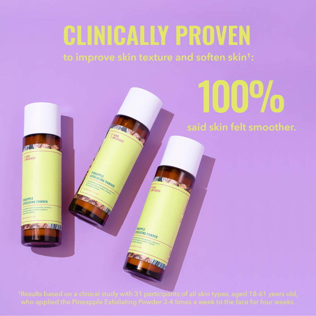 Buy now Good Molecules Pineapple Exfoliating Powder - Exfoliating Face Scrub with Natural Enzymes, Gentle Alcohol-Free Facial Cleanser, Skin Care for Face at indiglob india