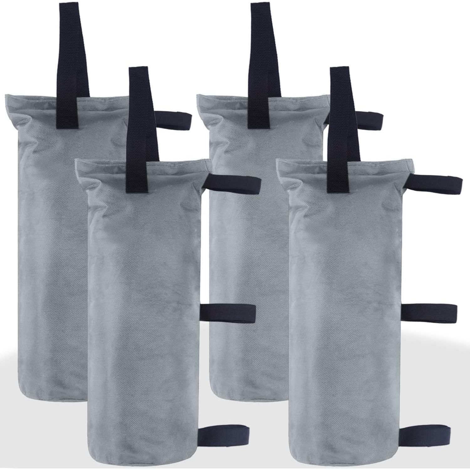 Buy now ABCCANOPY Canopy Weights Set of 4-120LBS Sand Bags for Pop up Tent, Weight Bags for Outdoor Gazebo, Trampoline, Pergola, Blue (Without Sand) 100lbs Gray at indiglob india