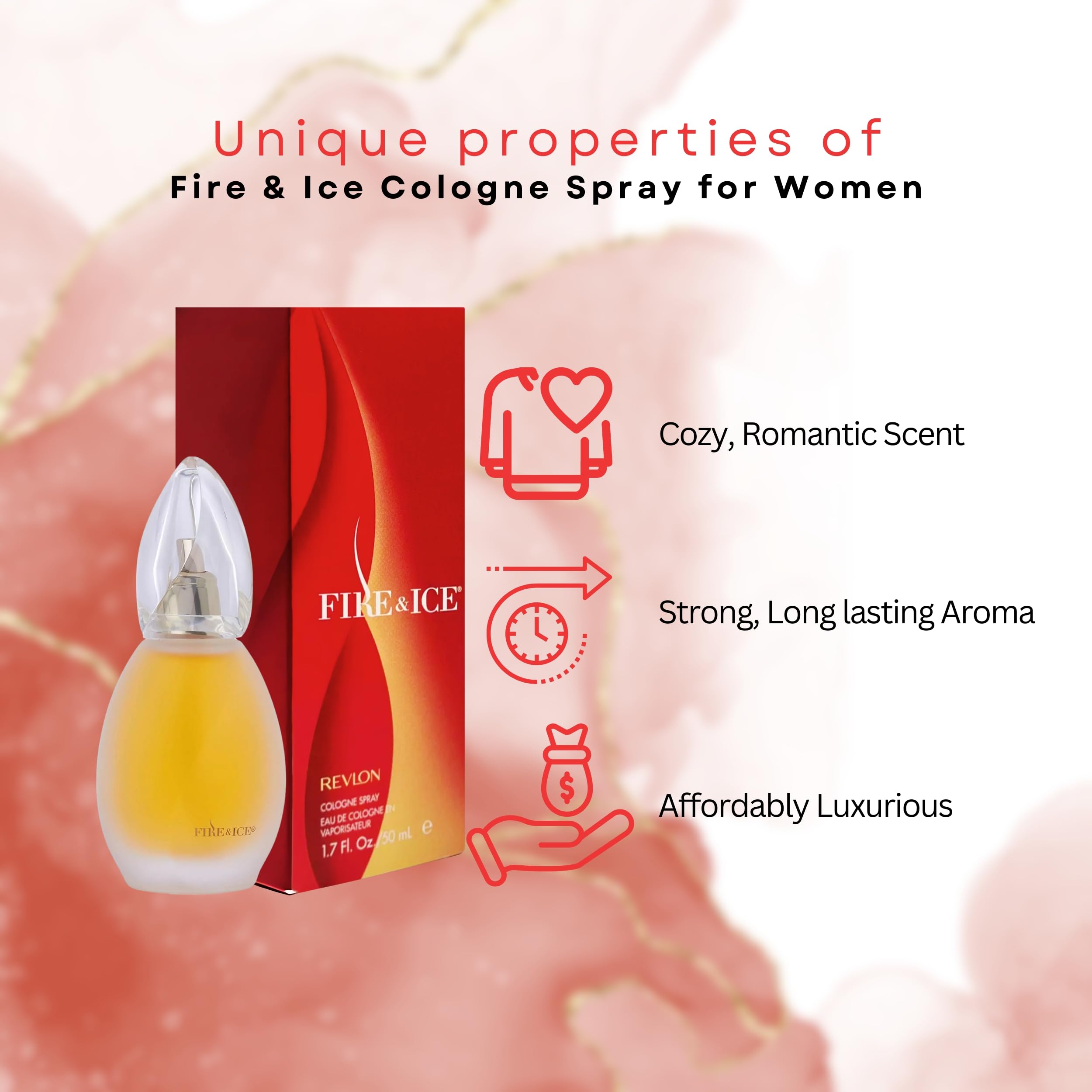Buy now Revlon Fire & Ice Perfume for Women Eau de Cologne Spray 1.7 Ounce at indiglob india