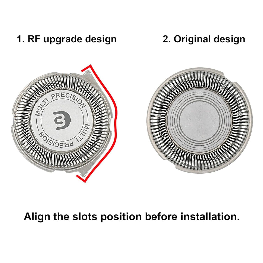 SH30 Replacement Heads for Philips Norelco Shaver Series 1000, 2000, 3000 | 3 PCS/Pack, Compatible with philips norelco shaver series 3600, 2400, 2600, Easy cut and replace