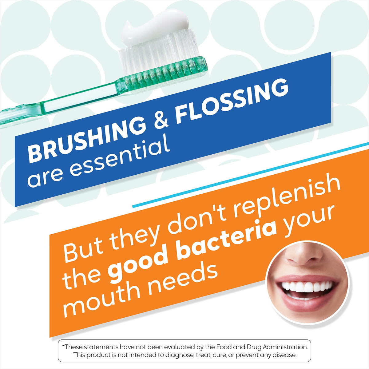 BioGaia Prodentis Fresh Breath Oral Probiotics for Bad Breath & Halitosis