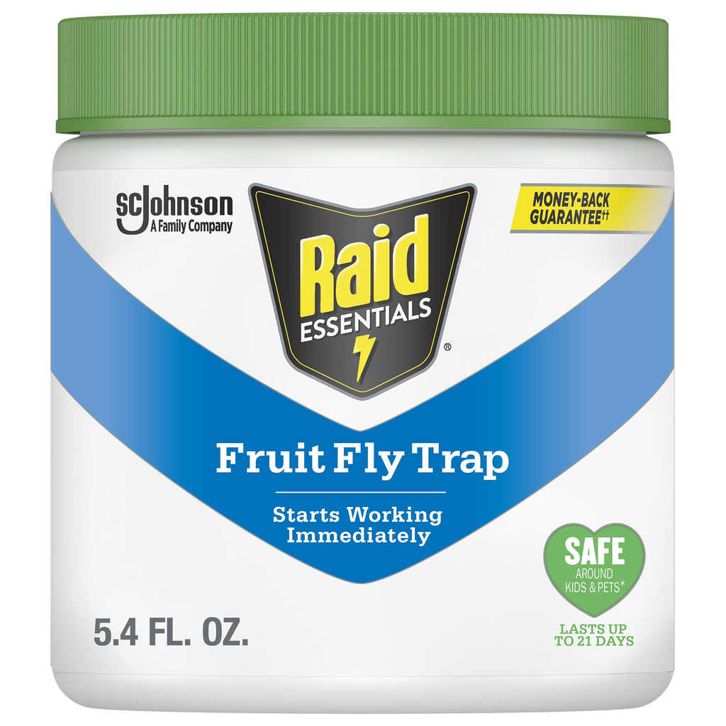 Raid Essentials Indoor Fruit Fly Trap, 5.4 oz