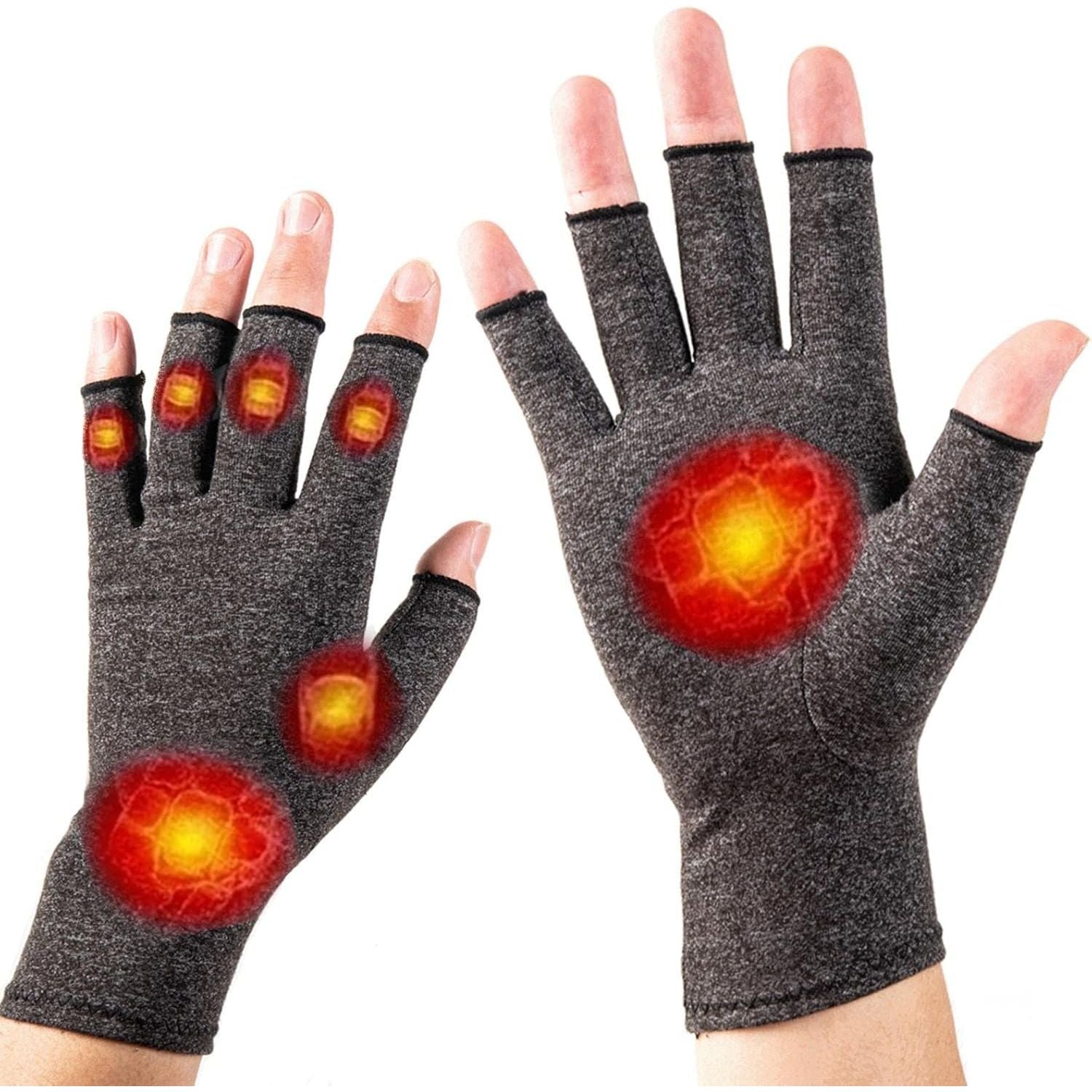 Buy now Arthritis Gloves Women Men,Strengthen Compression Gloves to Alleviate Carpal Tunnel,Rheumatoid,Tendonitis,Arthritis Pain Relief Gloves,Fingerless Gloves for Computer Typing and Daily Work - Small Large at indiglob india