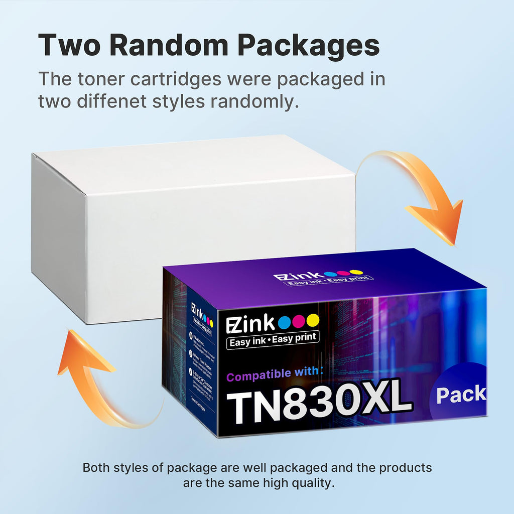 E-Z Ink TN830XL TN830 Compatible Replacement for Brother HL-L2460DW L2640DW