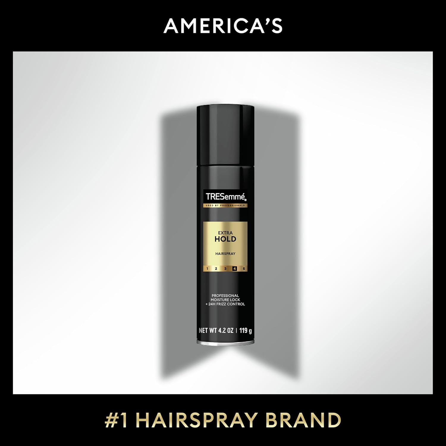Buy now TRESemmÃ© Extra Hold Hairspray for 24-Hour Frizz Control, with Pro Lock Tech 4.2 oz at indiglob india