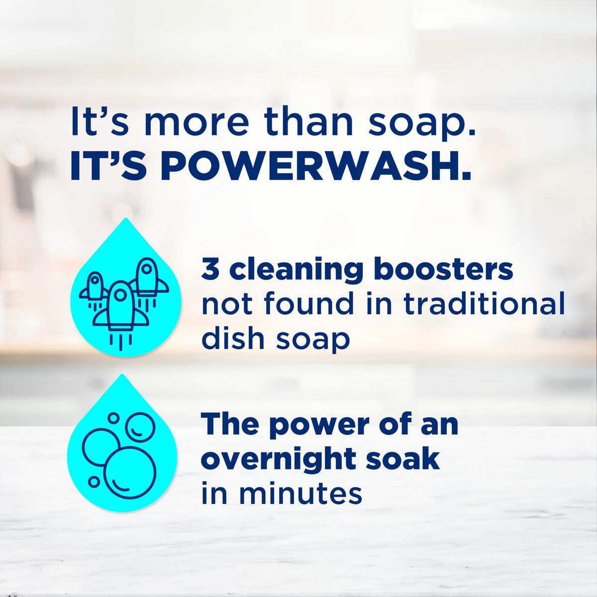Dawn Powerwash Spray, Dish Soap, Dishwashing Liquid, Crisp Lilac, 1 Starter Kit, 16 Fl Oz