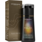 Polar Hair Dye Shampoo Medium Brown Hair Dye Color Shampoo for Gray Hair | 3-in-1 for Men and Women | Vegan, Ammonia-Free, Easy 10-Minute Use - 6.76 fl oz