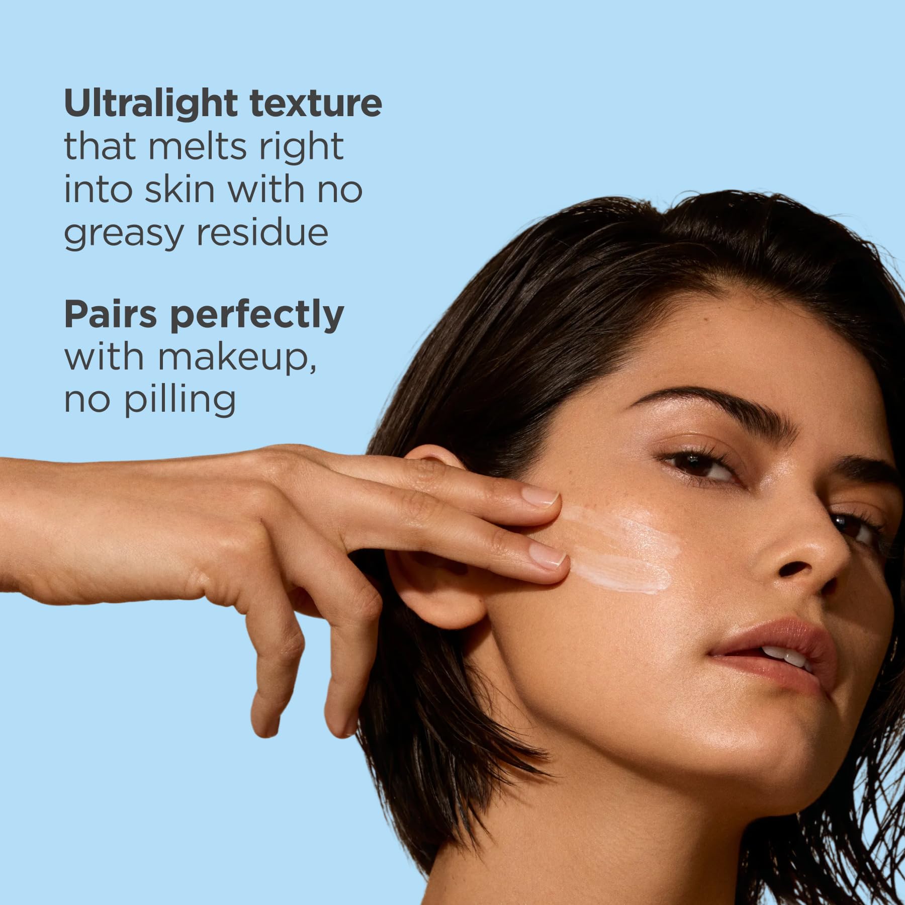 ISDIN Fusion Water MAGIC Lightweight Clear Face Sunscreen SPF 40 | Daily Use, Hyaluronic Acid, Vitamin E, Fast Absorbing, No Greasy Residue, Non-comedogenic, Dermatologist Recommended