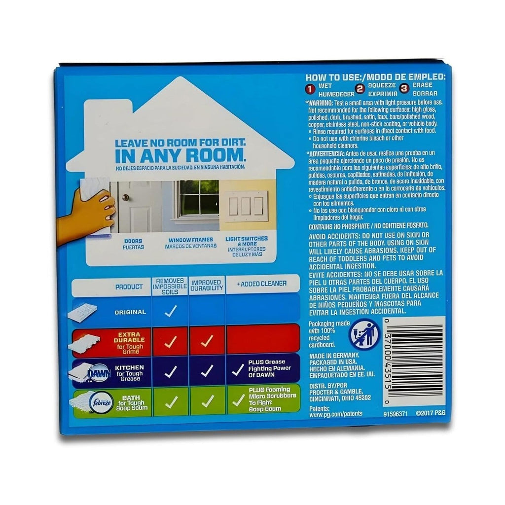 Buy now Mr Clean Erase and Renew Magic Eraser, Original, 2 Count at indiglob india