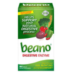 Beano Digestive Enzyme, Preventive Gas Relief for Adults, Helps Prevent Gas & Bloating, 180 Tablets