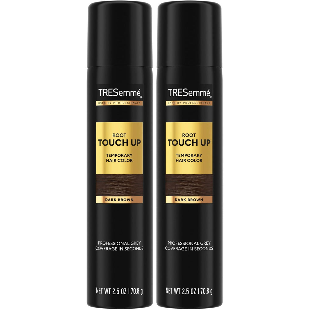 TRESemmé Root Touch-Up, Light Brown Hair Temporary Hair Color, Ammonia-free, Peroxide-free Root Cover Up Spray 2.5 oz | Light Brown Hair Ammonia-free, Peroxide-free Root Cover Up Spray