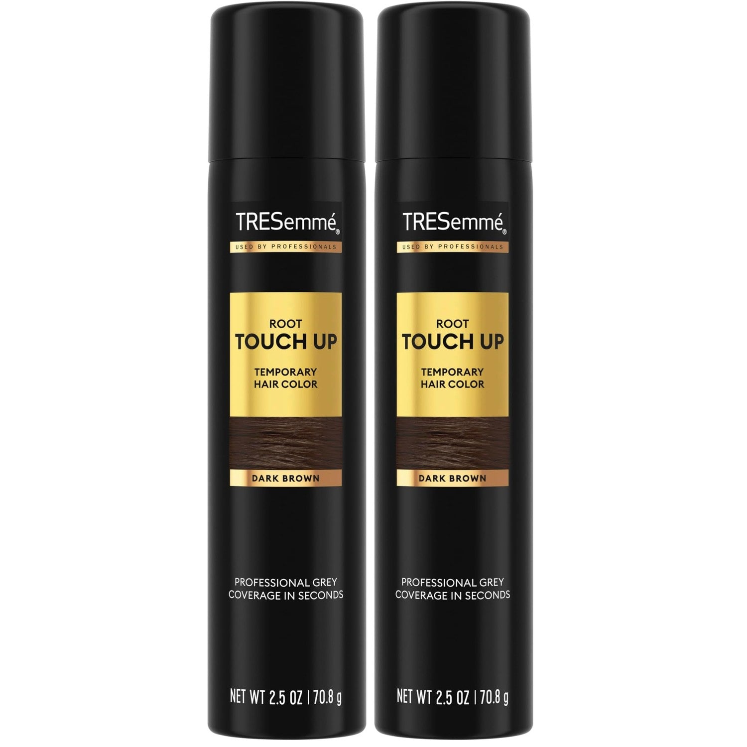 TRESemmé Root Touch-Up, Light Brown Hair Temporary Hair Color, Ammonia-free, Peroxide-free Root Cover Up Spray 2.5 oz | Light Brown Hair Ammonia-free, Peroxide-free Root Cover Up Spray