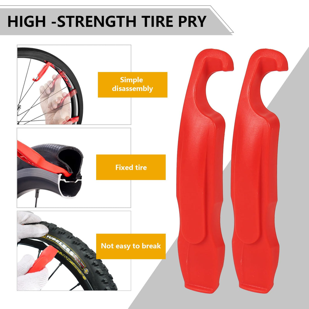 80pcs Bike Tire Repair Kit, Self-Adhesive Bike Tire Patch Kit