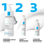 La Roche-Posay Toleriane Dermallergo Eye Cream for Sensitive Skin 0.68oz | Soothing moisturizer comforts sensitive skin. Allergy tested, fragrance free, alcohol free. Formerly Toleriane Ultra Eyes.