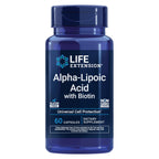 Life Extension Alpha-Lipoic Acid with Biotin, 60 Capsules