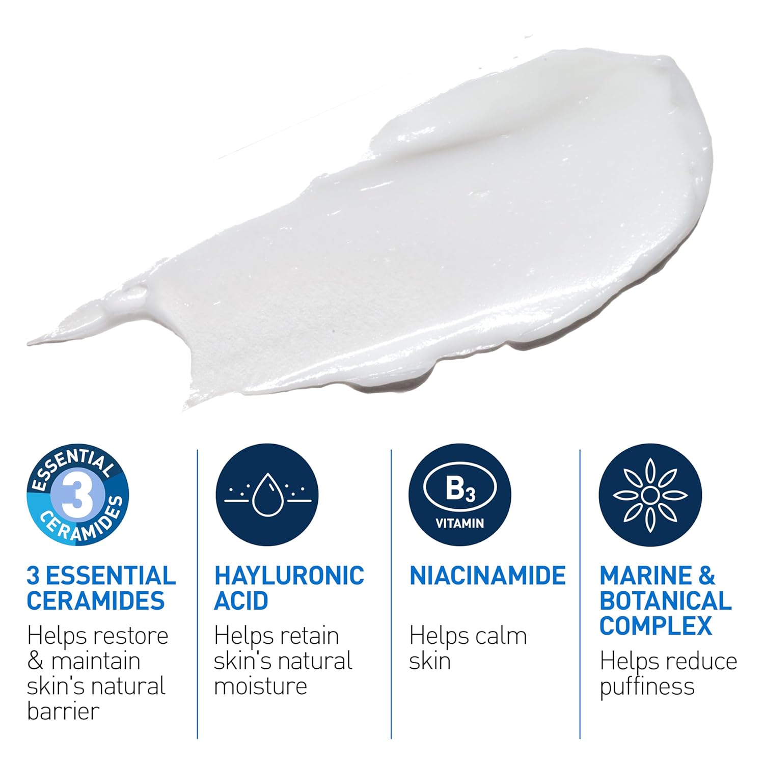 Buy now CeraVe Eye Repair Cream, Under Eye Cream For Puffiness And Bags Under Eyes, Hyaluronic Acid + Niacinamide + Marine Botanical Complex, Oil Free & Opthalmologist Tested at indiglob india
