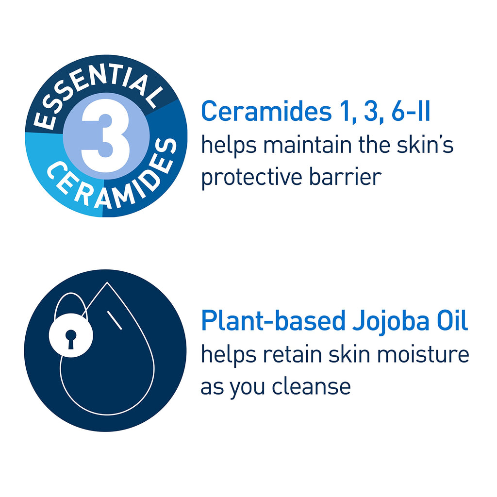 CeraVe Cleansing Balm, Hydrating Makeup Remover with Jojoba Oil, 1.3oz | Travel Makeup Remover Balm with Ceramides Gently Melts Waterproof Mascara and Acts As A Soothing Eye Makeup Remover