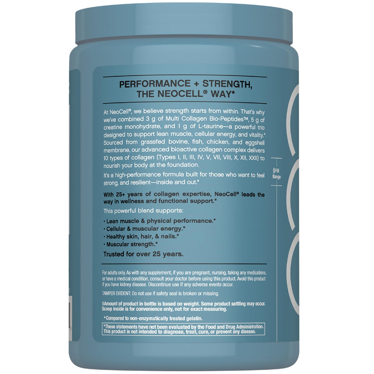 NeoCell Creatine Monohydrate Powder | 30 Servings