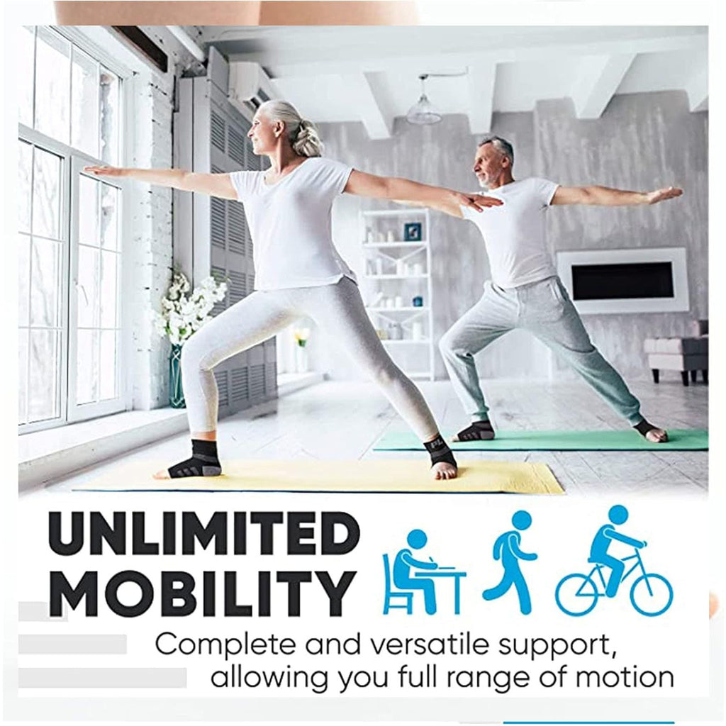 Buy now Socks for Women & Men Neuropathy, Plantar Fasciitis Compression Socks, Foot Sleeve for Arch & Heel Pain Relief (4Pair,M) at indiglob india