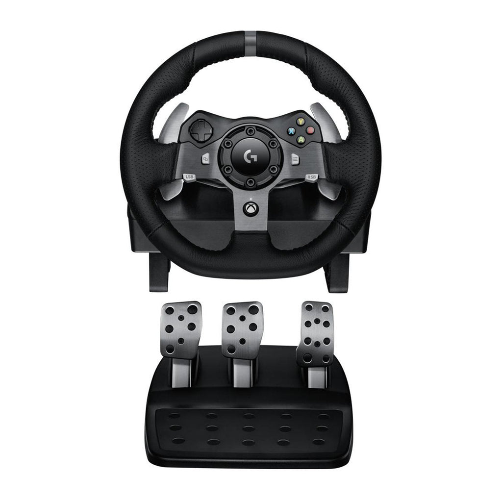 Buy now Logitech G920 Driving Force Racing Wheel for Xbox One and PC - Cable - USB - Xbox One, PC (Renewed) at indiglob india