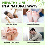 Foot Pads (30 Pack), Deep Cleansing Foot Patches with Bamboo Vinegar & Ginger for Foot Care, Relieve Stress, Improve Sleep and Relaxation
